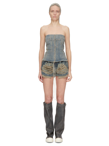 Rick Owens Splintered Bustier Top