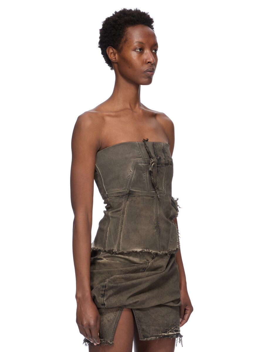 Rick Owens Splintered Bustier Top