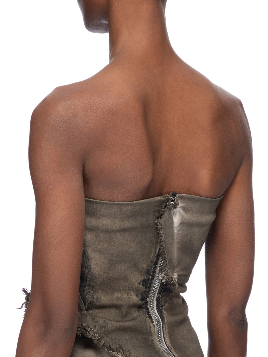 Rick Owens Splintered Bustier Top