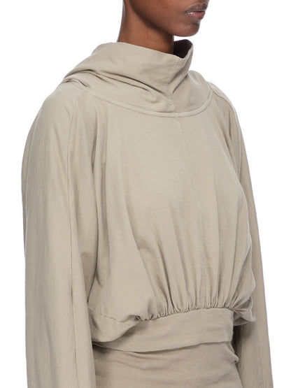 Rick Owens Cropped Hooded Top