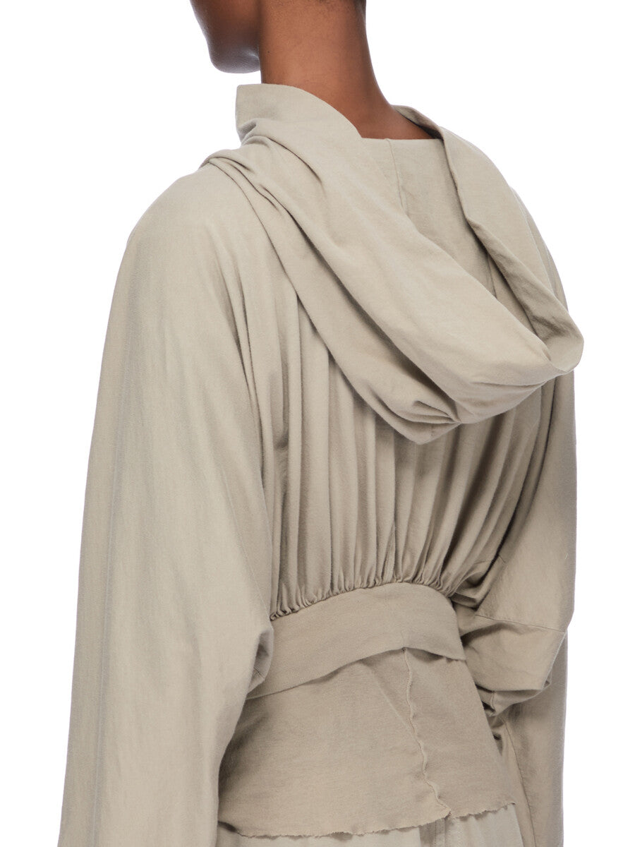 Rick Owens Cropped Hooded Top