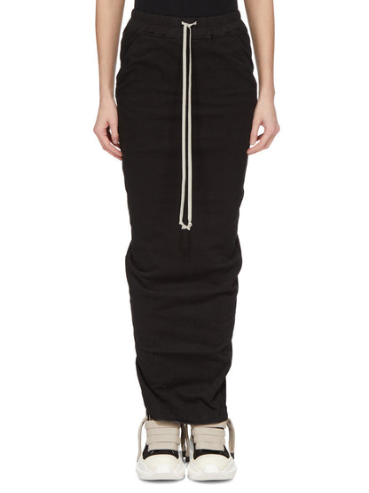 Rick Owens Pull On Pillar Skirt