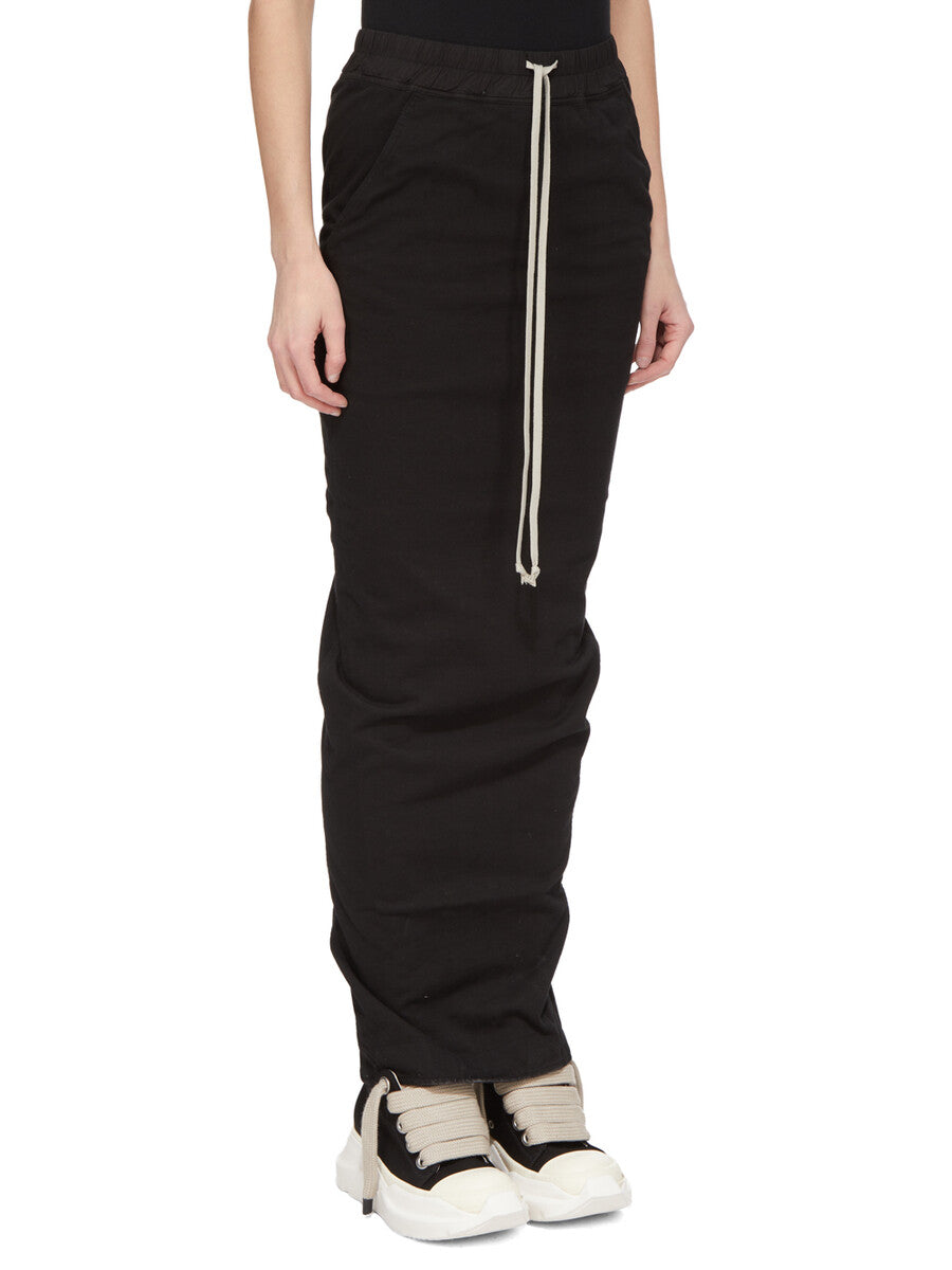Rick Owens Pull On Pillar Skirt