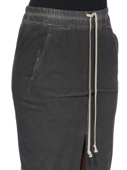 Rick Owens Pull On Sliced Pillar Skirt