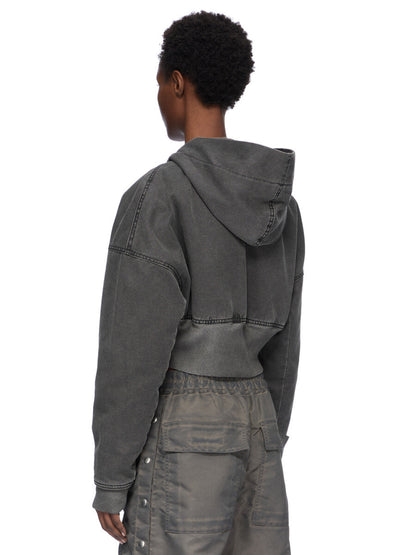 Rick Owens Hooded Cropped Flight