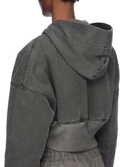 Rick Owens Hooded Cropped Flight
