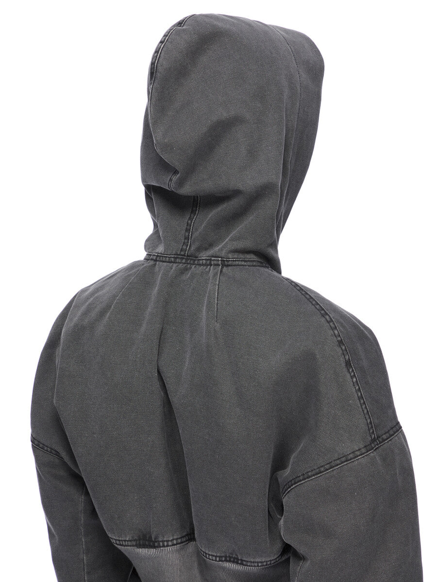 Rick Owens Hooded Cropped Flight