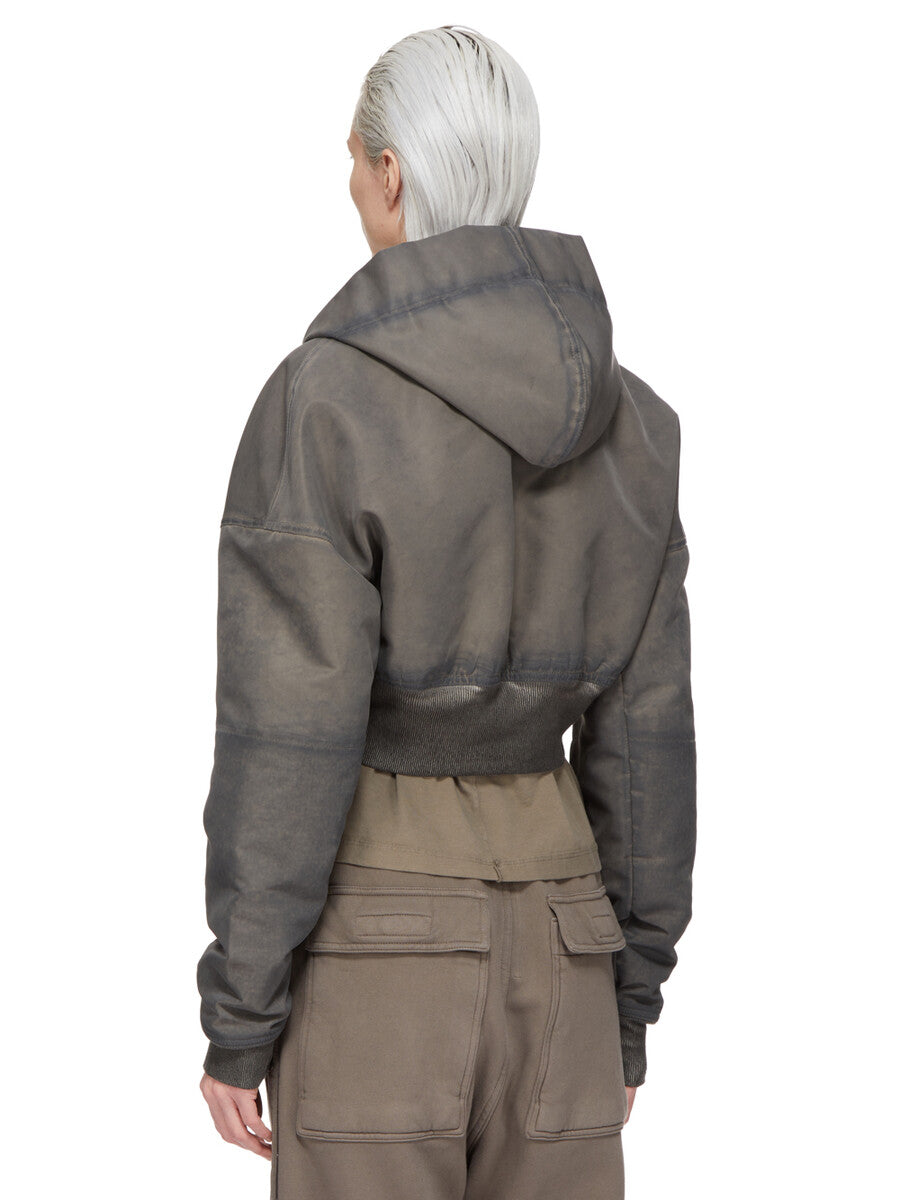 Rick Owens Hooded Cropped Flight