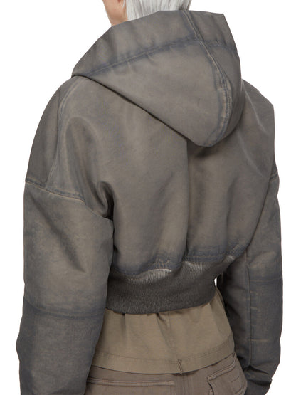 Rick Owens Hooded Cropped Flight