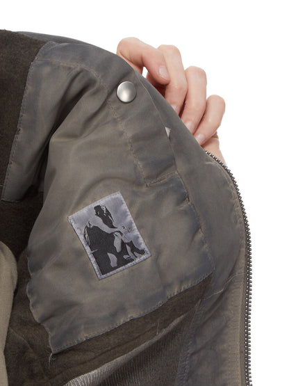 Rick Owens Hooded Cropped Flight