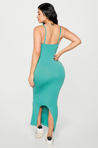 Fabletics Smooth As Hell Shaping Maxi Dress