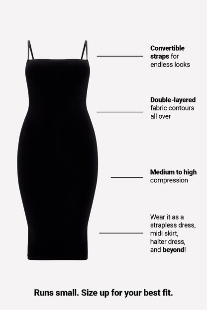 Fabletics Convertible Sculpting Shapewear Dress