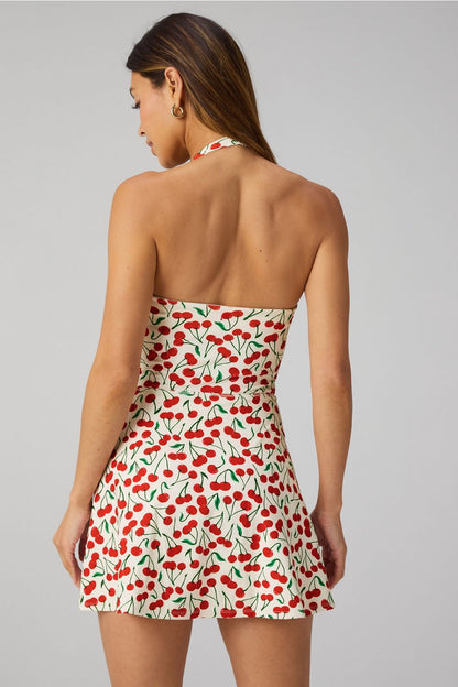 Fabletics PureLuxe Halter Mini Dress