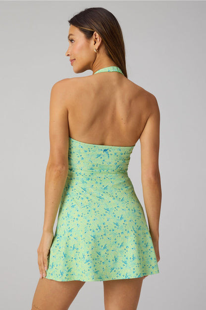 Fabletics PureLuxe Halter Mini Dress