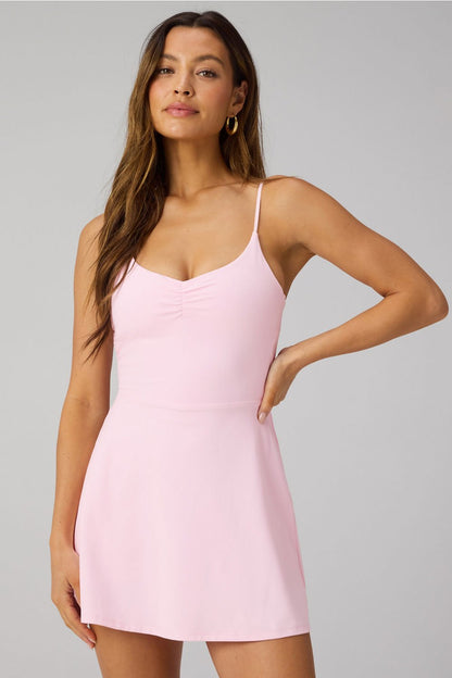 Fabletics PureLuxe Ruched Classic Mini Dress