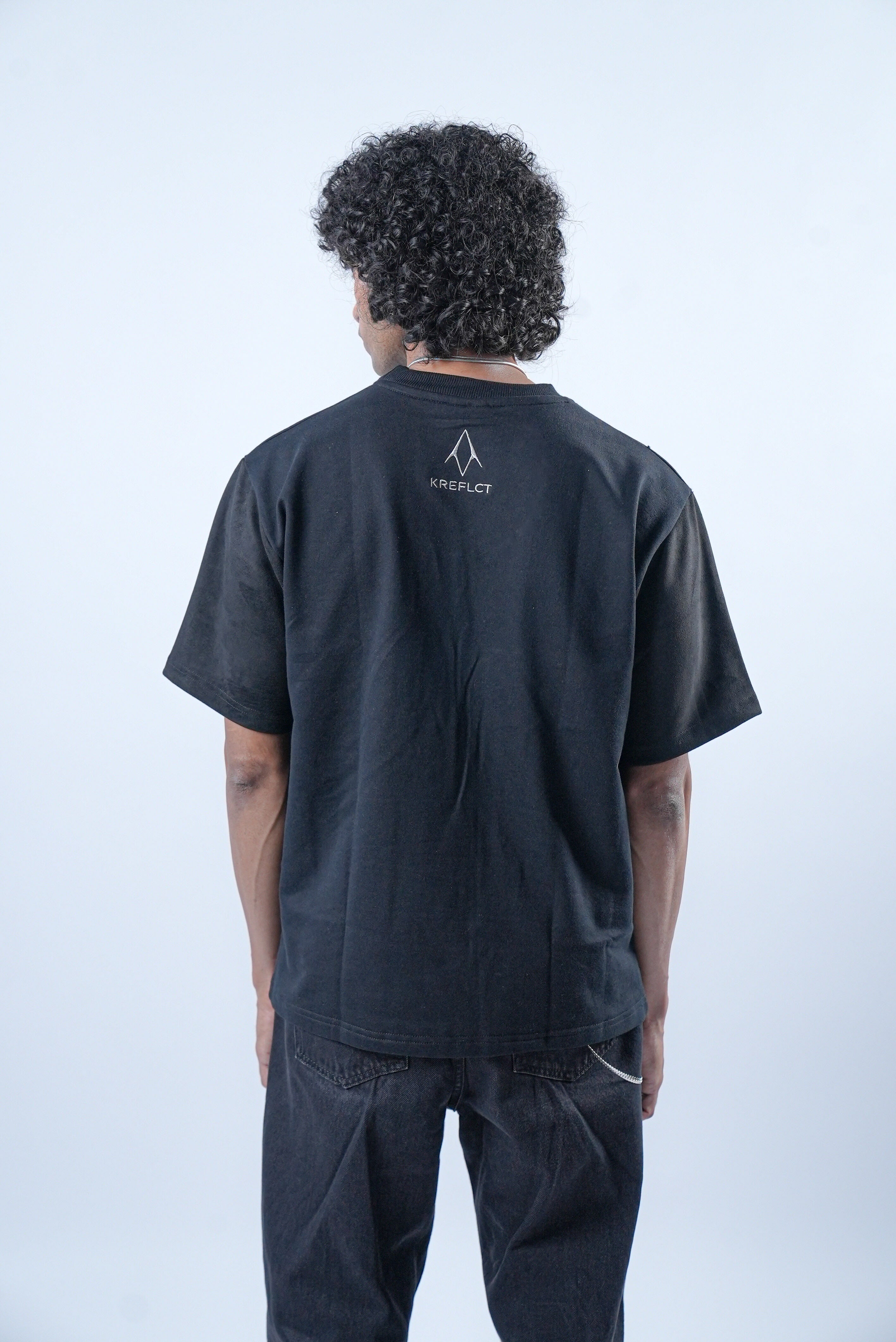 SUEDE SLEEVES TEE
