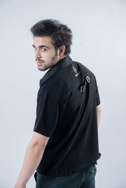 BELTED SHACKET