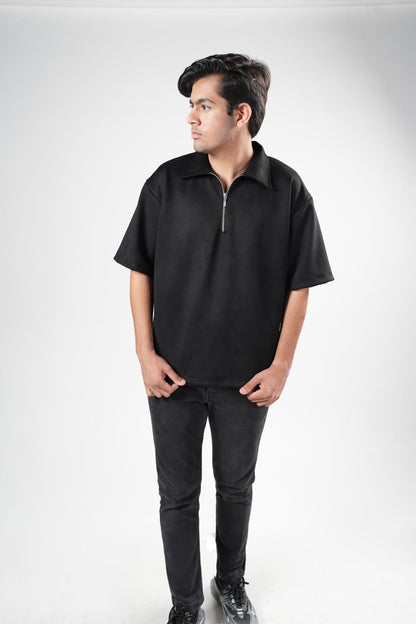 SUEDE SPINAL POLO