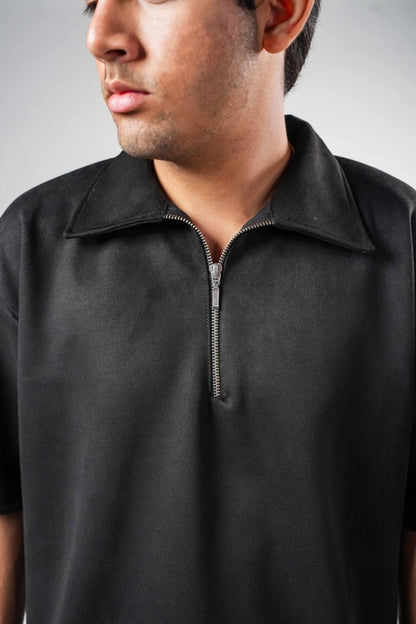 SUEDE SPINAL POLO