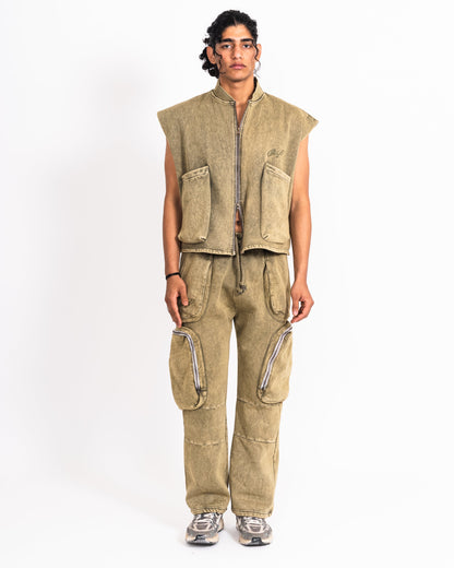 ACID WASHED  CO-ORD SET