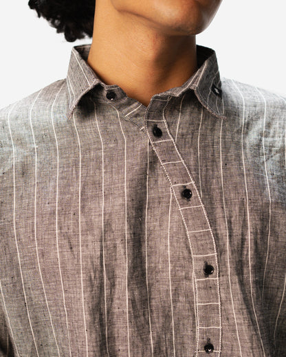 LINEN STRIPES SHIRT