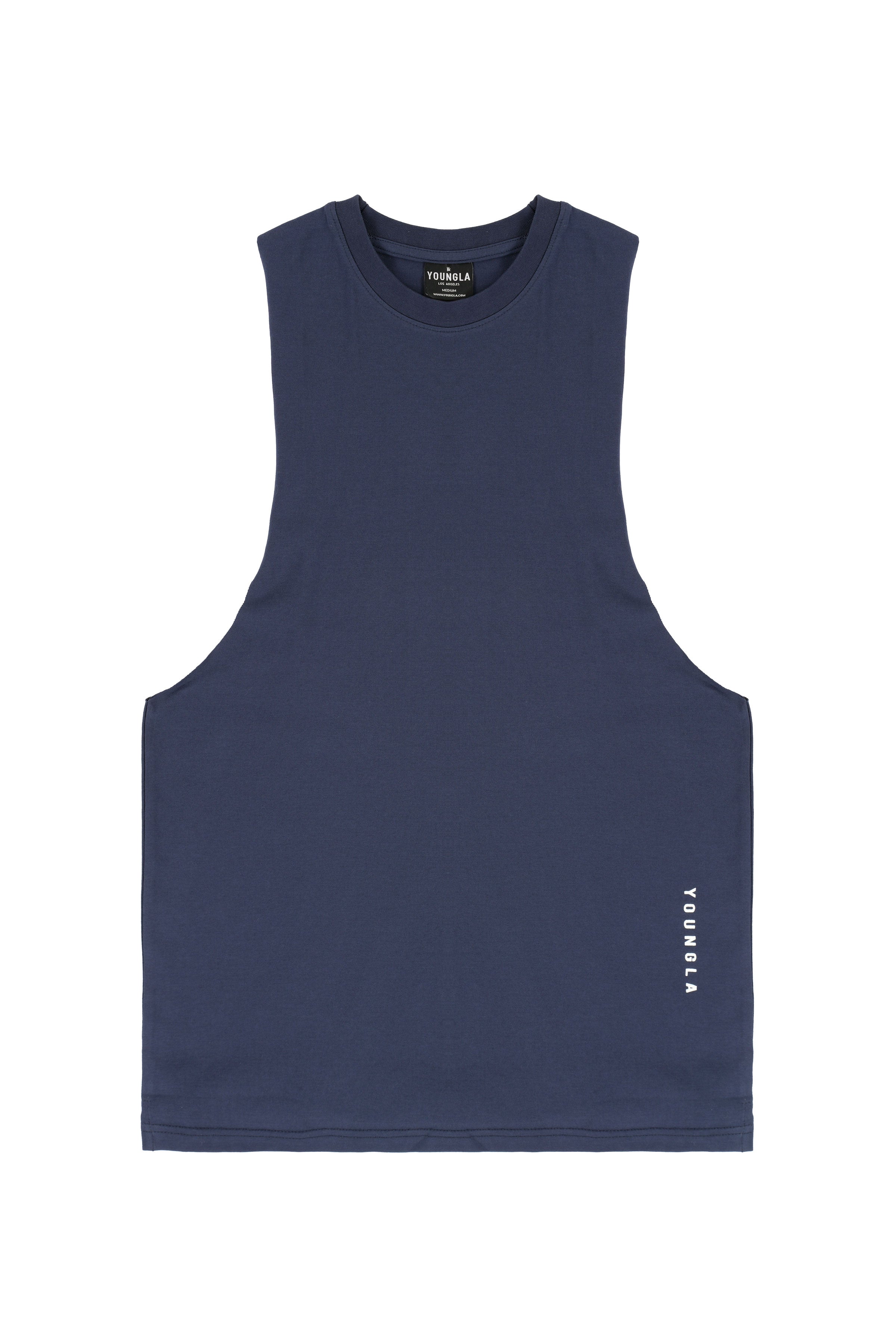 YoungLA 317 Delt Tanks Navy