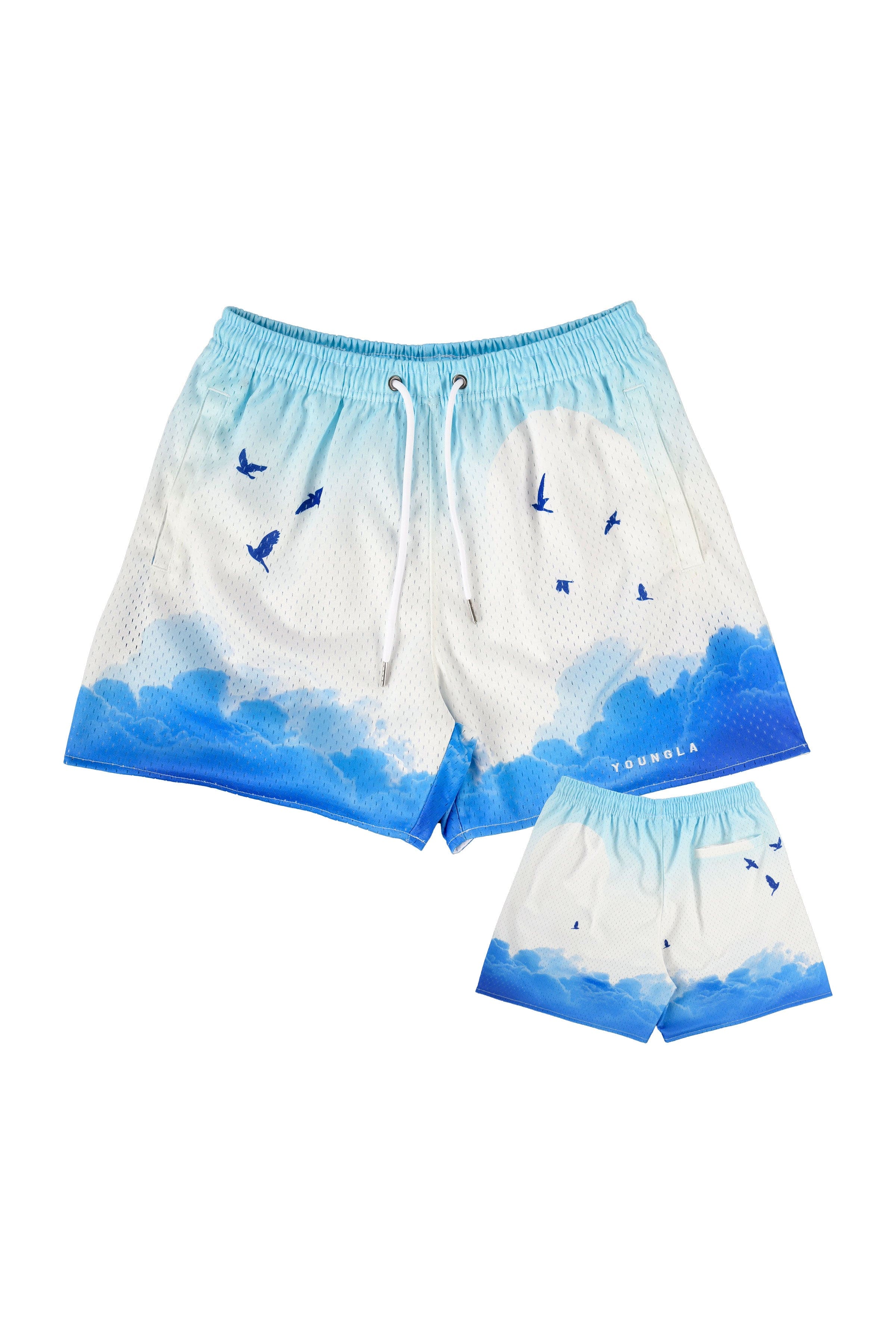 YoungLA 141 The Block Party Shorts Above the Clouds