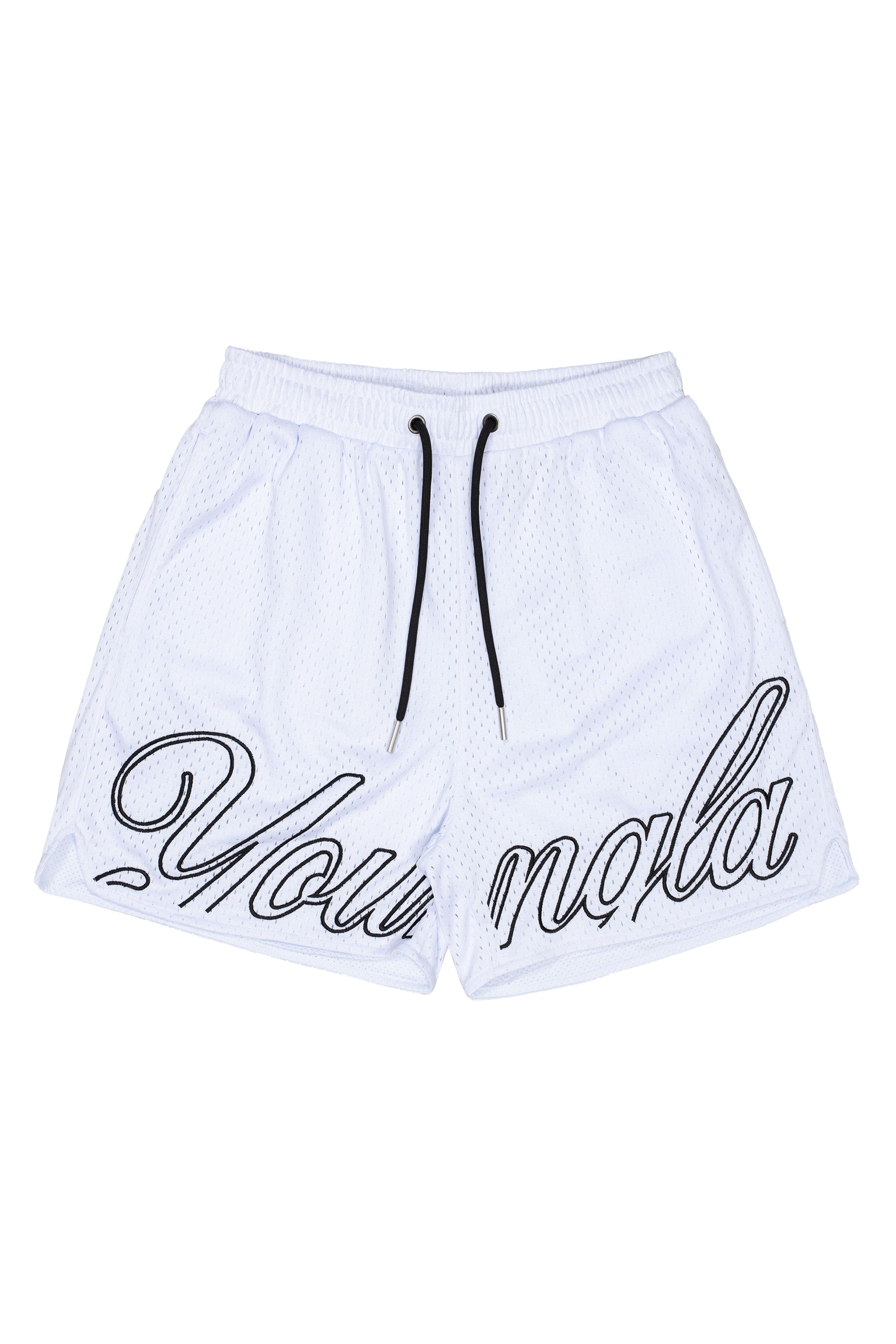 YoungLA 155 Championship Shorts White