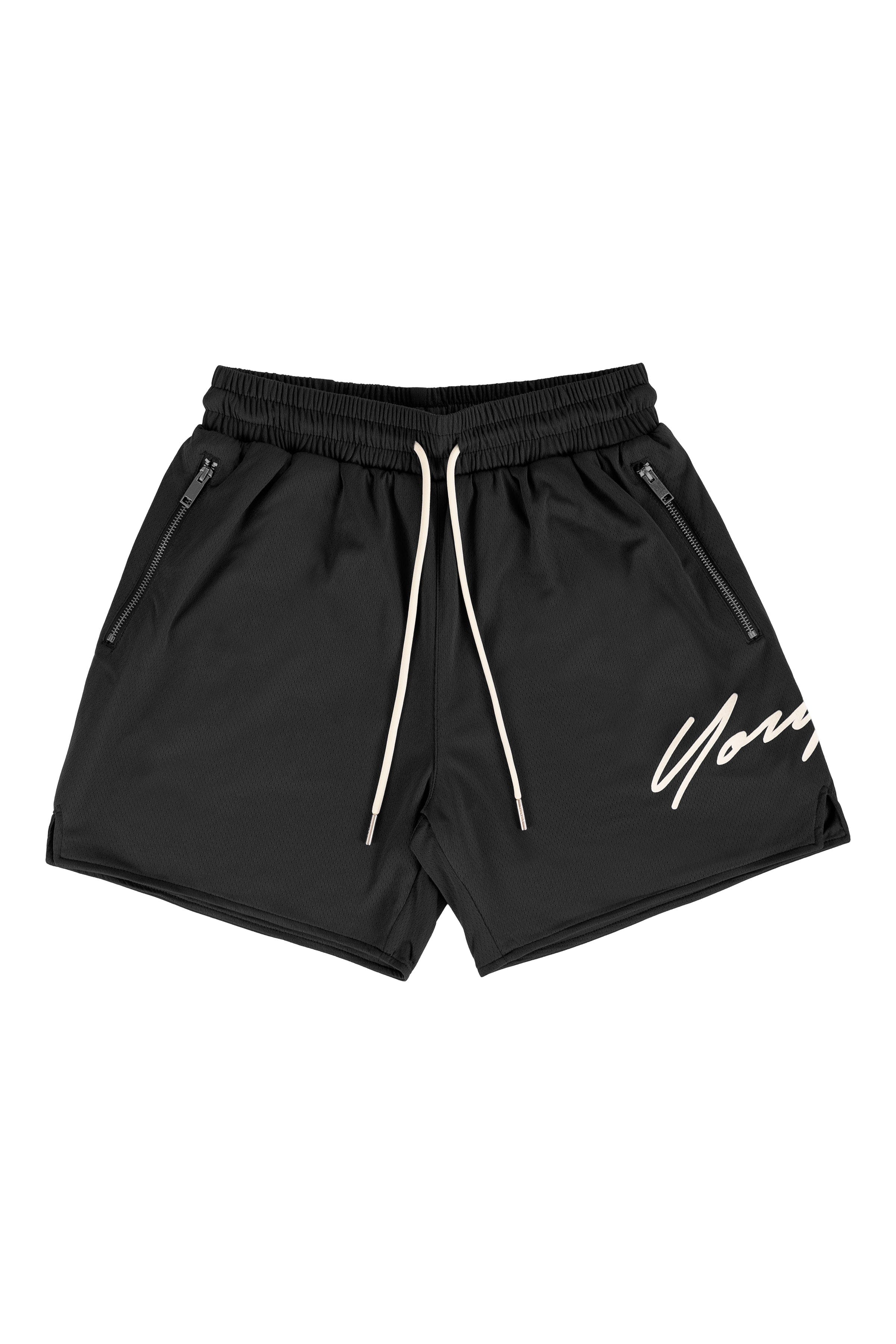 YoungLA 115 Signature Shorts Black