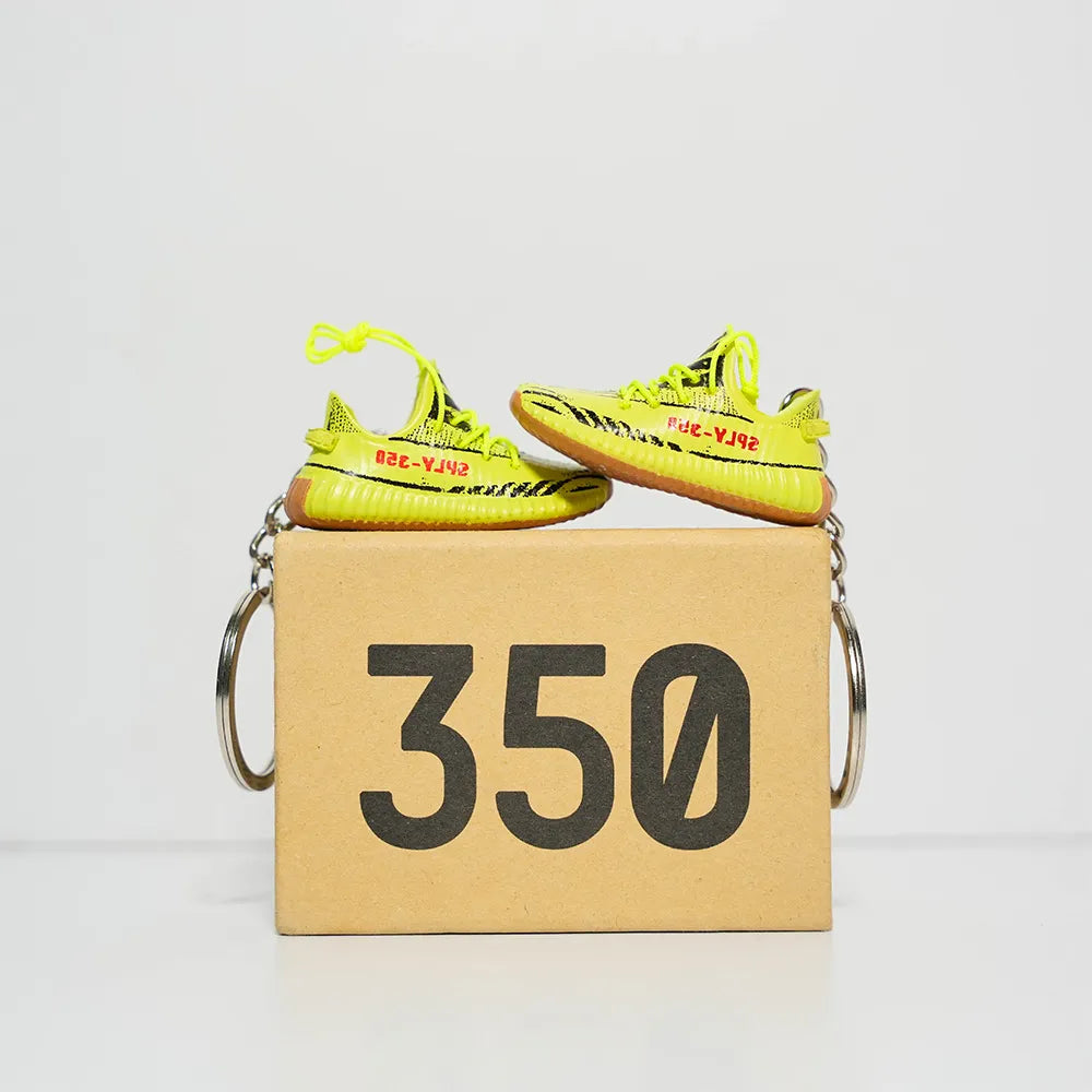 3D Sneaker Keychain With Box - Yeezy Semi Frozen