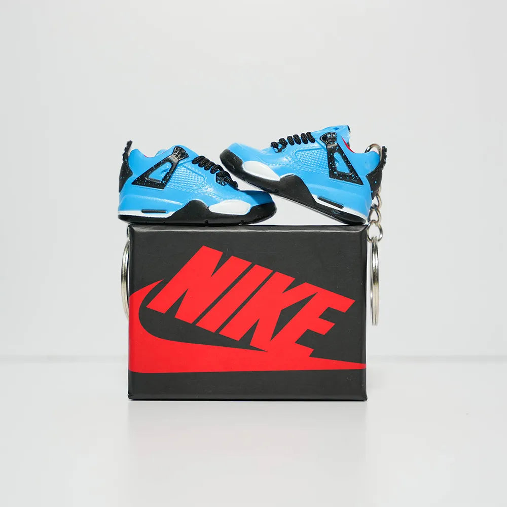 3D Sneaker Keychain With Box - AJ4 Tavis