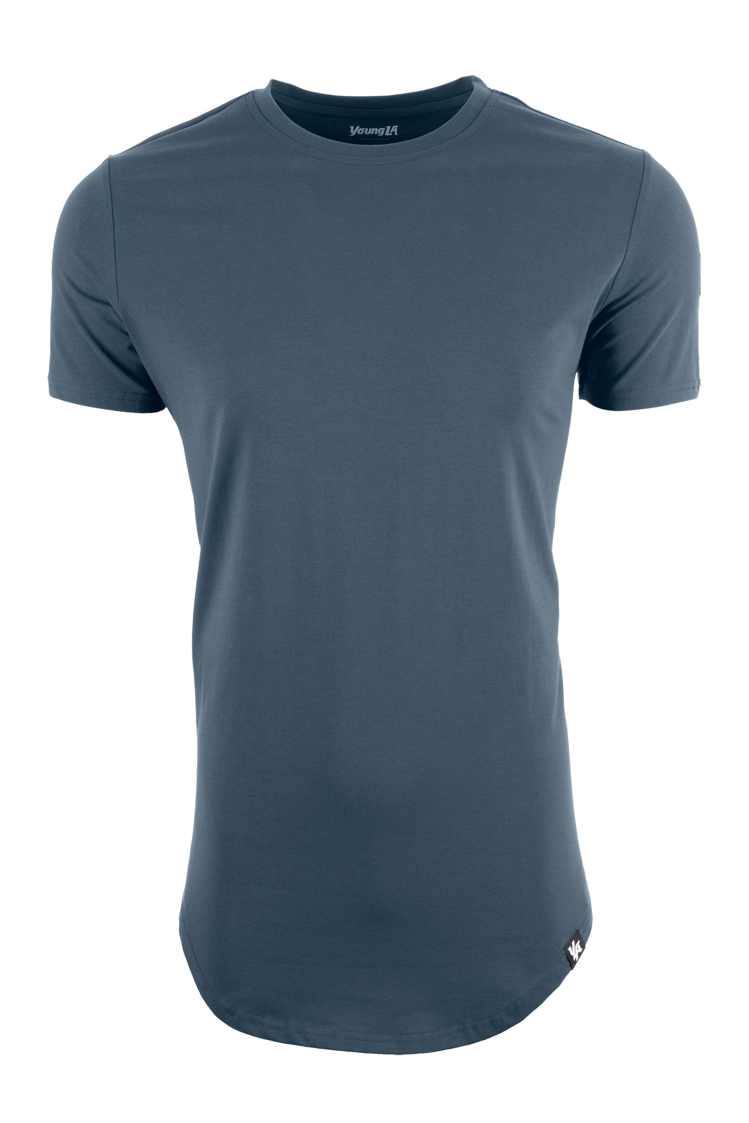 YoungLA 402 Perfect Tee - Scallop Bottom Deep Teal