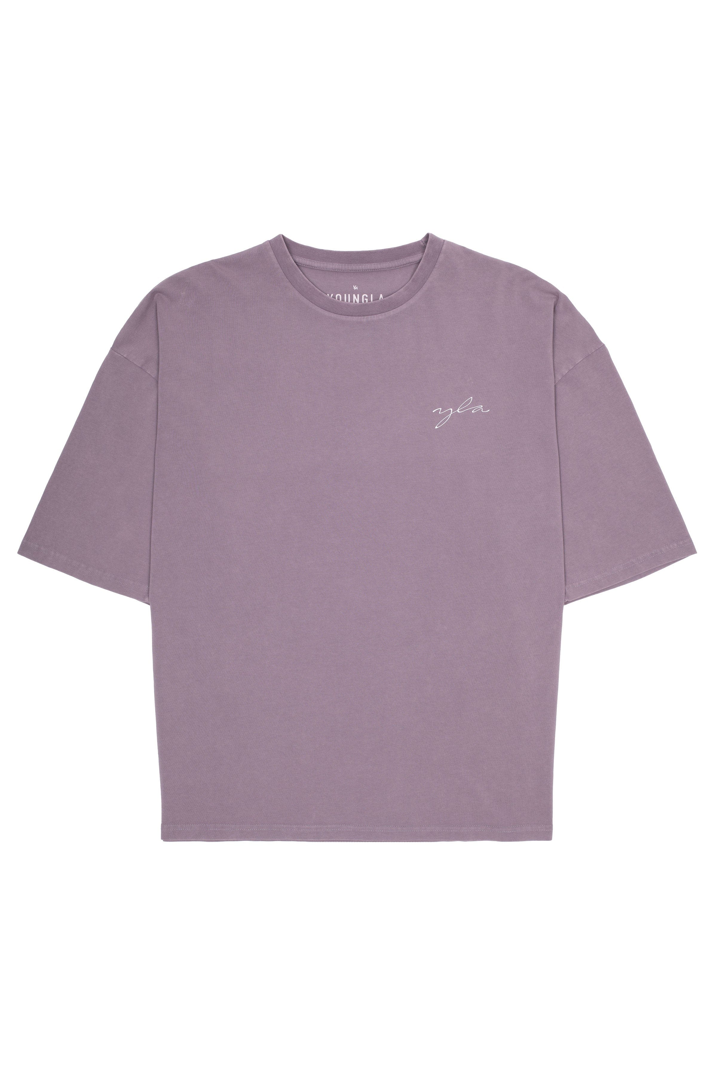 YoungLA 464 Skyline Super Sized Tees Lavender Wash
