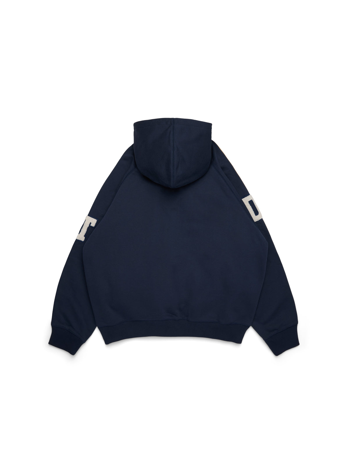 Denim Tears DT Chenille Patch Zip Hoodie Blue