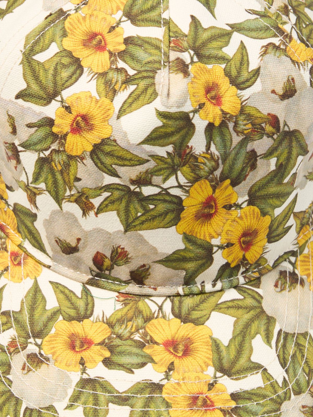 Denim Tears DT Floral Canvas Cap Multi