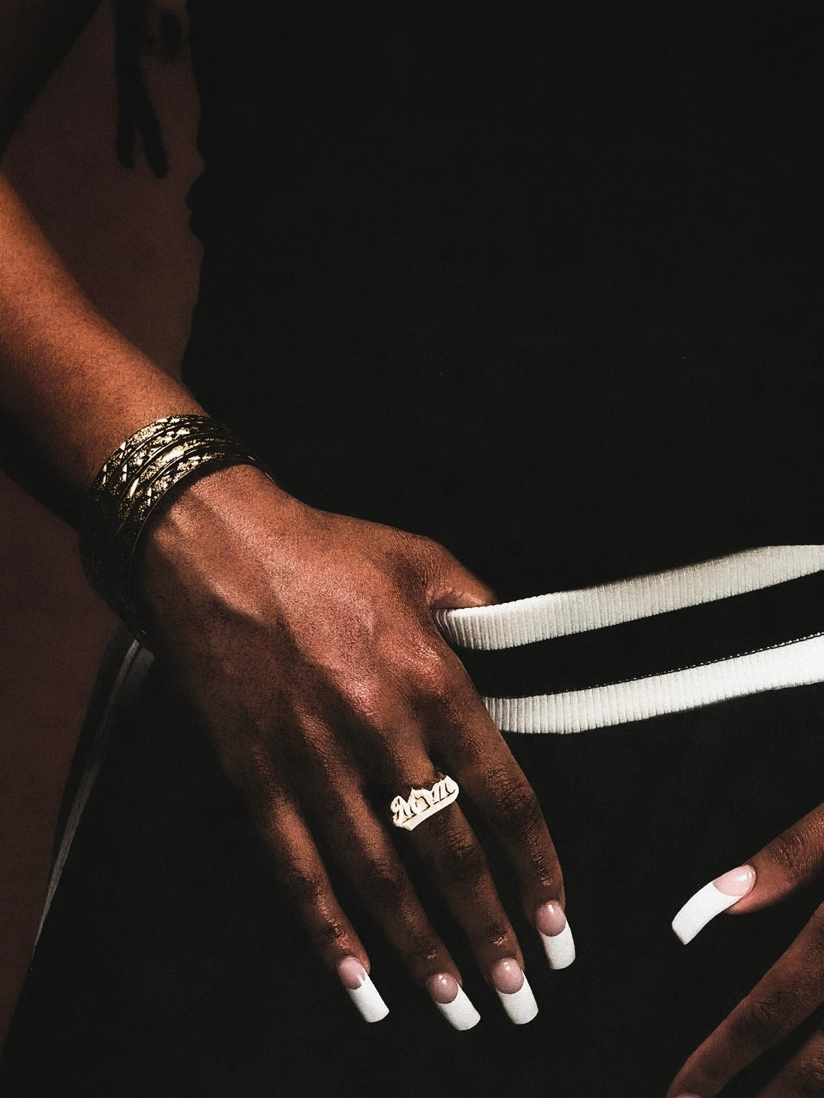 Denim Tears Mom Ring Gold
