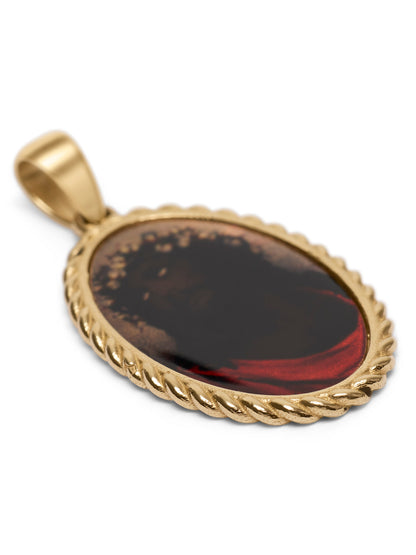 Denim Tears Black Jesus Pendant