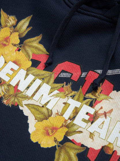 Denim Tears DT Virginia Overlock Stitch Hoodie Navy