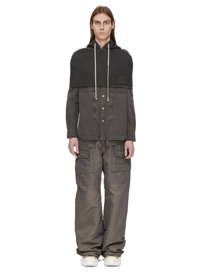 Rick Owens Creatch Wide Cargo Drawstring