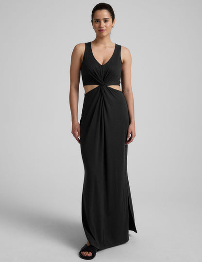 Beyond Yoga Maxi Around The World Front Twist Dress Women's