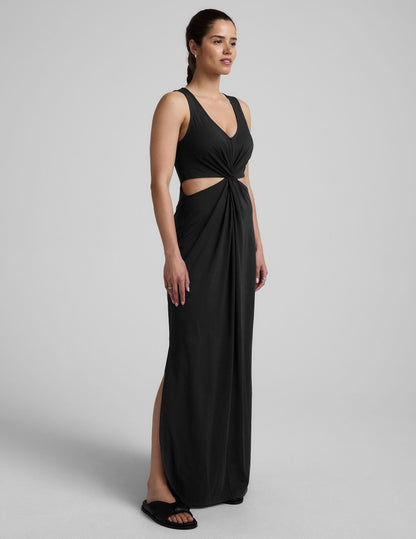 Beyond Yoga Maxi Around The World Front Twist Dress Women's