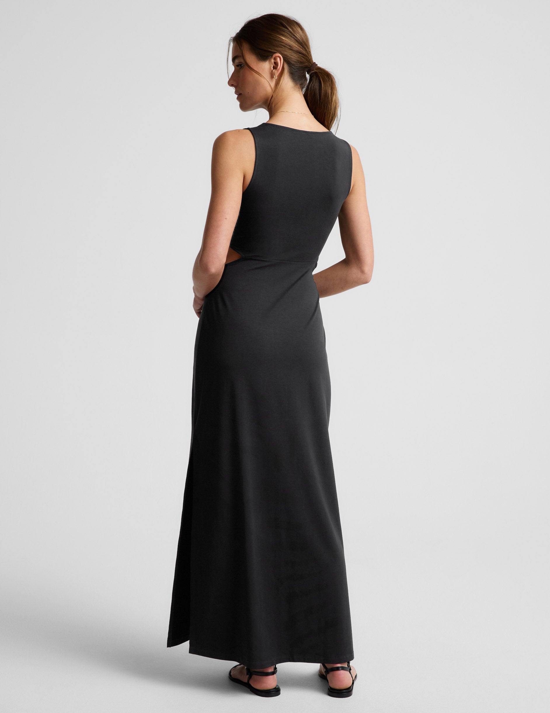 Beyond Yoga Maxi Around The World Front Twist Dress Women's