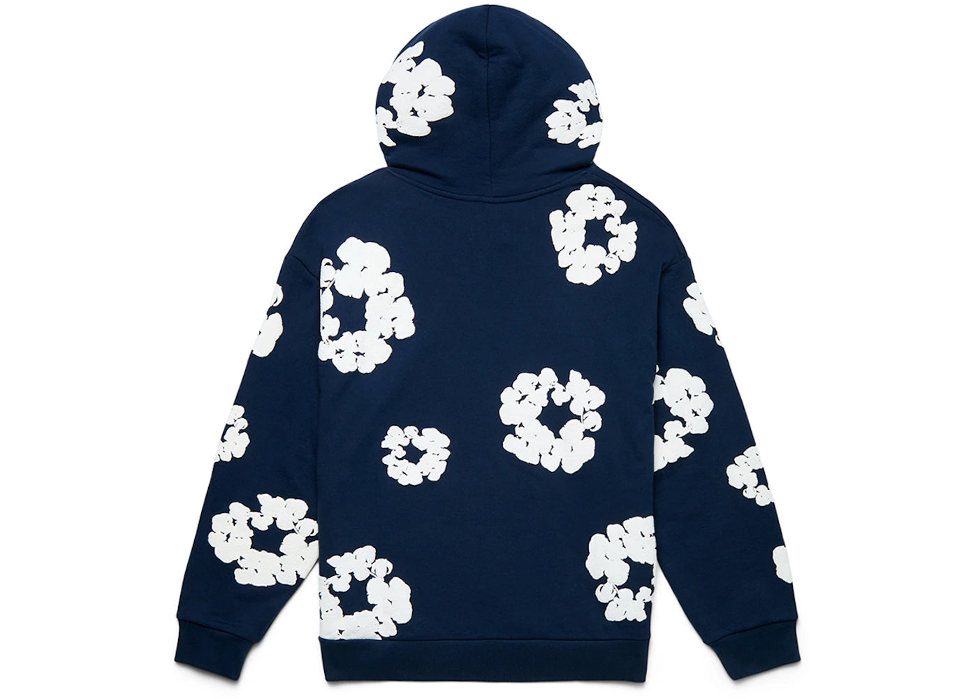 denim tears cotton wreath sweatshirt navy