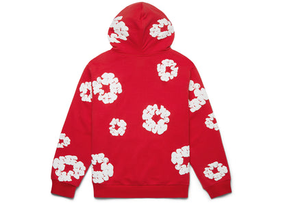 denim tears cotton wreath sweatshirt red