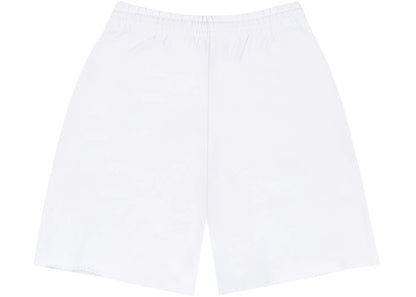 denim tears denim university sweat shorts white