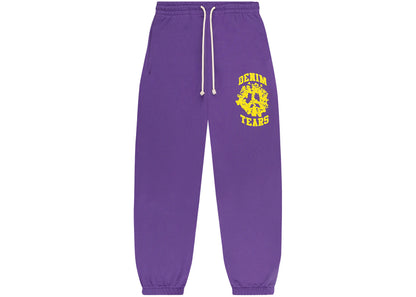 denim tears denim university sweatpants purple