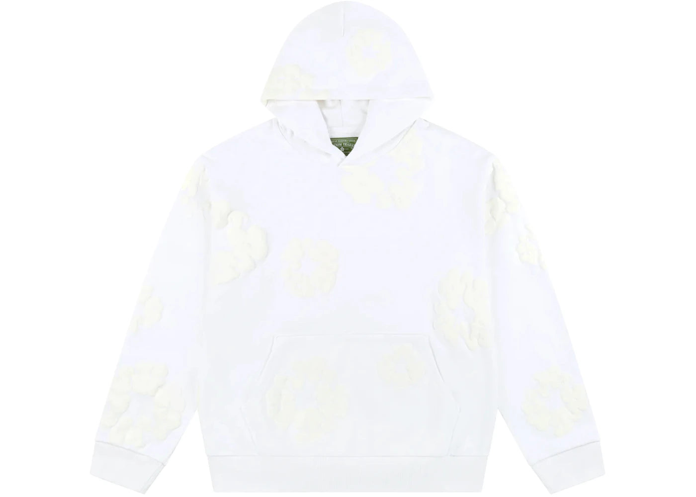 denim tears mono cotton wreath sweatshirt white