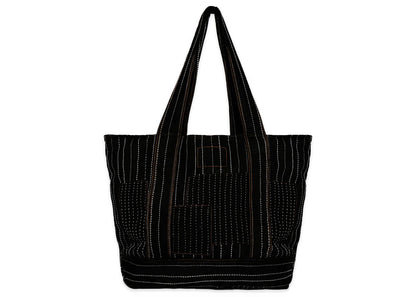 Denim Tears Peace Patchwork Tote Black