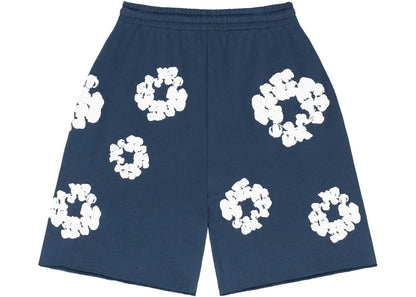 denim tears the cotton wreath shorts navy