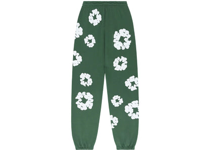 denim tears the cotton wreath sweatpants green